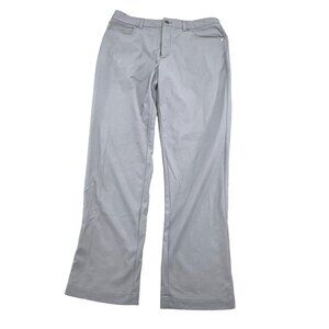 VRST Pants Men 32Wx32L Light Gray Golf Straight‎ Leg Commuter Stretch Utility